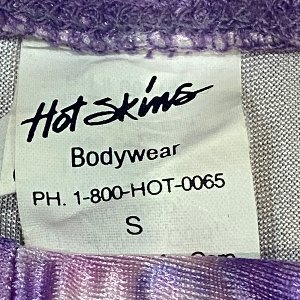 Hot Skins purple workout shorts with top. Size small. - Picture 6 of 8